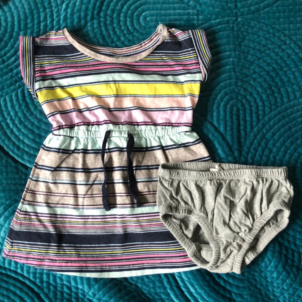 ❌DONATED❌Baby Gap Stripe Dress - 12-18M